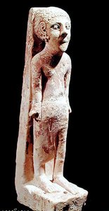 Statuette à influence égyptienne, d