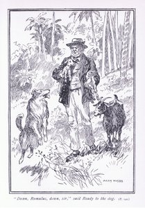 Descends Romulus, descends monsieur, dit Ready au chien, années 1900 - Archibald Webb