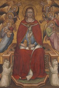 Sainte Marie-Madeleine tenant un crucifix - Aretino Luca Spinello or Spinelli