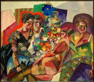 Femmes avec des fruits - Aristarch Wassiljewitsch Lentulow