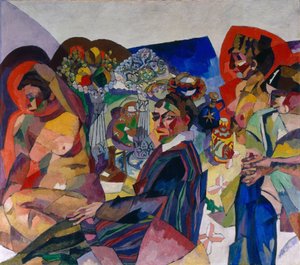 Compagnie à table, 1916