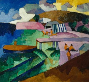 Rivage, 1912 - Aristarkh Vasilievic Lentulov