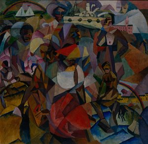Étude des similitudes symboliques dans le portrait de Marianna Lentulova, 1912