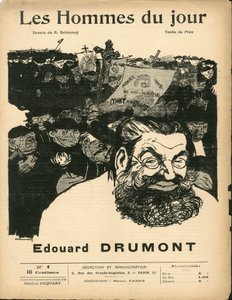 Couverture de « Les Hommes du jour », numéro 4 - Aristide Delannoy