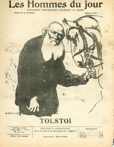 Couverture de "Men of the Day", satirique en N & B - Aristide Delannoy
