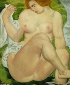 Baigneuse au bord de la rivière, c.1935 - Aristide Maillol