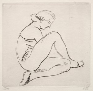 Femme Assise - Aristide Maillol