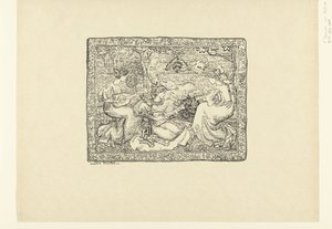 Tapisserie avec quatre femmes musiciennes dans un paysage - Aristide Maillol