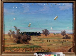 Sur le champ de bataille - Arkadij Aleksandrovic Rylov