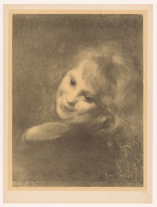 Fille souriante - Armand Berton