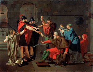 Le Serment des Horaces, 1791 - Armand Charles Caraffe