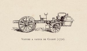 La voiture à vapeur de Cugnot - Armand Jean Heins