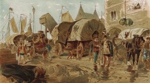 Chariots de la Ligue hanséatique, Pays-Bas espagnols, XVIe siècle