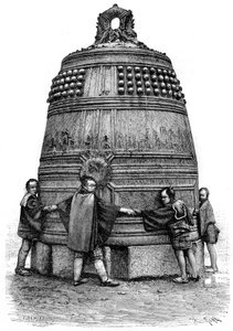 Une cloche du quartier de Shiba, Tokyo, Japon - Armand Kohl