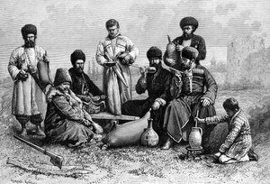 Hommes géorgiens, 1895 - Armand Kohl