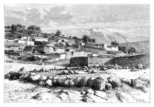 Mont Hermon, Syrie, 1895 - Armand Kohl