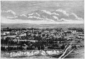Vue de Blida, Algérie - Armand Kohl