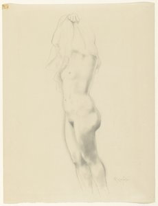 Femme nue debout