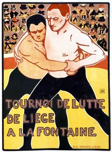 Tournoi de Liège à la fontaine - Armand Rassenfosse