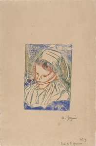 Bretonne de Pont-Aven, vers 1896 - Armand Séguin