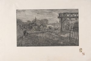 La Gare de Valmondois 1893 - Armand Séguin