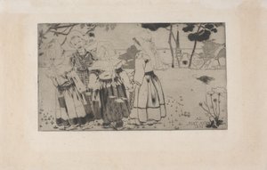 La Ronde de Pont-Aven (1891) - Armand Séguin