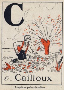 Lettre C : « Cailloux », dans L