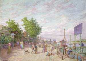 Quai du Point du Jour, Boulogne Billancourt, 1897
