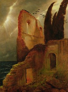 Ruine au bord de la mer - Arnold Böcklin