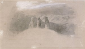 tombe mégalithique - Arnold Böcklin