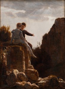 La lune de miel - Arnold Böcklin