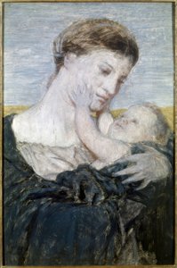 Mère et enfant - Arnold Böcklin