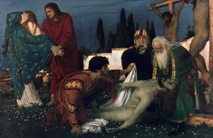 La Déposition - Arnold Böcklin