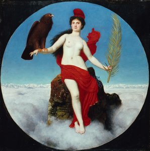La Liberté Helvetia, 1891 - Arnold Böcklin