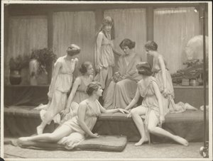 [Isadora Duncan et le groupe] - Arnold Genthe