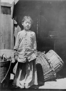 La fille du marchand de poissons, Chinatown, San Francisco - Arnold Genthe