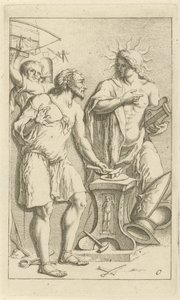 Apollon dans la forge de Vulcain - Arnold Houbraken