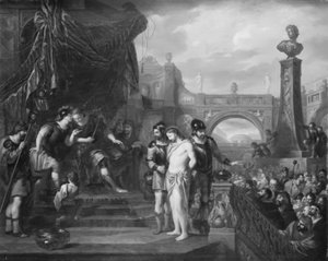 Le Christ devant Pilate - Arnold Houbraken