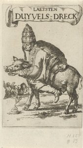 Pape sur un cochon