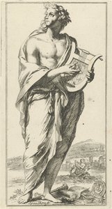 Allégorie de la musique - Arnold Houbraken