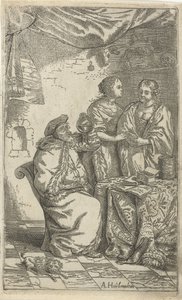 Deux femmes chez un devin