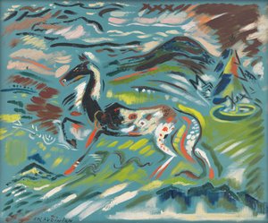 Cheval, vers 1940