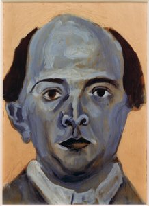 Autoportrait bleu