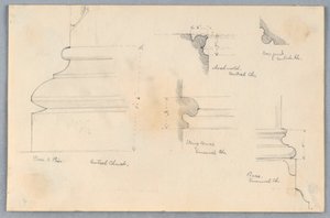 Détails architecturaux - Arnold William Brunner