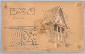 Détails architecturaux à Lisieux