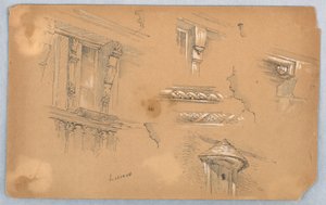 Détails architecturaux à Lisieux - Arnold William Brunner