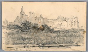 Château des Papes, Avignon - Arnold William Brunner
