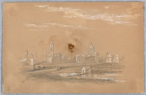 Silhouette de la ville - Arnold William Brunner