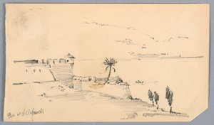 Fort à Villefranche - Arnold William Brunner