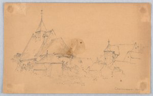 Esquisse de Chenonceaux